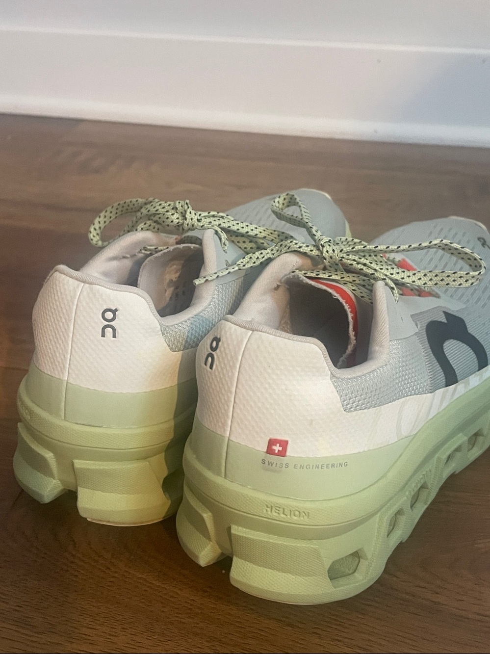 On Running Cloudmonster Glaciel Meadow Women’s Running Shoes Size  8 - Picture 5 of 17
